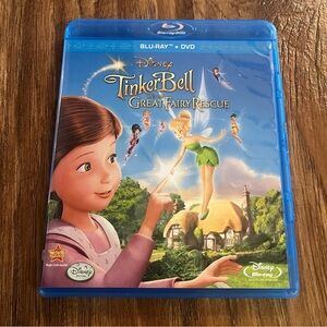 Disney Tinker Bell Great Fairy Rescue Blu-Ray Movie